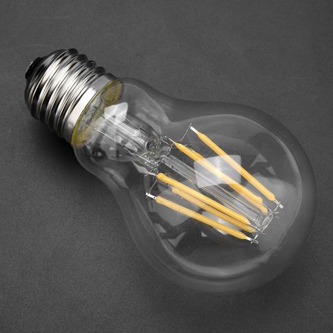 E27 220V 6W Warmweiße, nicht dimmbare Glühlampe für Restaurant-, Café- und Barbeleuchtung (1/5)