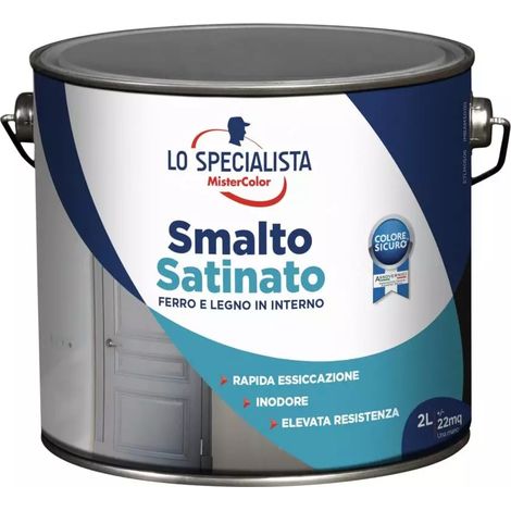 SMALTO ACQUA SATINATO VERDE SCURO LT.2 (1/2)
