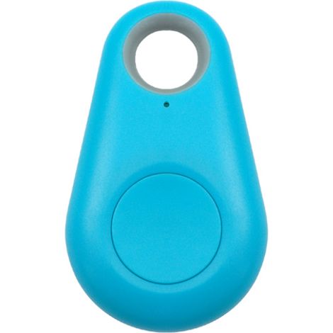 Mini traceur GPS pour chiens/chats/clés, bleu clair (1/4)