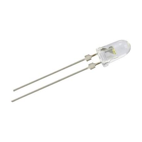 Émetteur ultraviolet (UV) Nichia NSPU510CS 375 nm 5 mm sortie radiale 1 pc(s) W73816 (1/2)