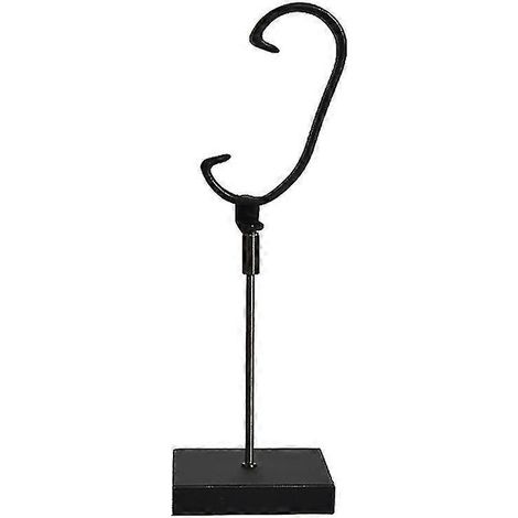 Boîtes de rangement pour montres en métal et cuir PU - Noir S (1/5)