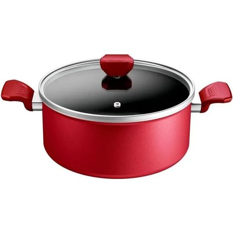 Seb Daily Expert Bratentopf Aluminium Rot 24 cm (1/3)