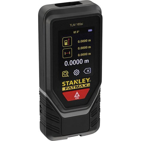 STANLEY TLM 165si Misuratore laser distanza 60 m precisione 1,5 mm con custodia (1/3)