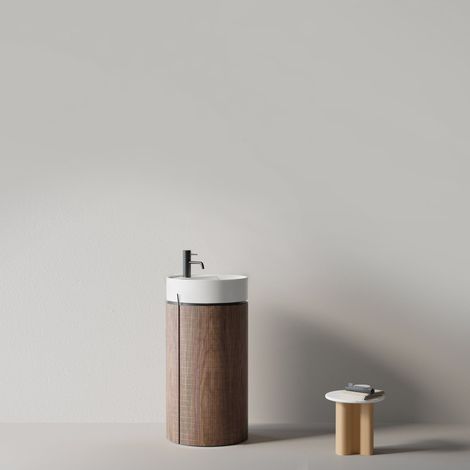 Lavabo Freestanding 45 cm Rovere Scuro - Cora