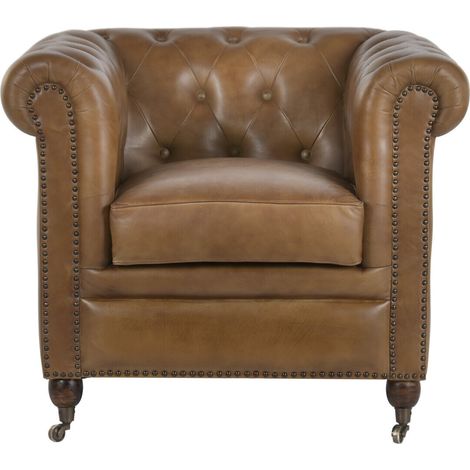 Sillon Piel 90X80X77 Chester Cuero Envejecido (1/5)