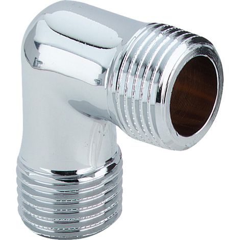 Viega gomito a 90 gradi, R 1/2 ottone, cromato Modello 1611, 110680