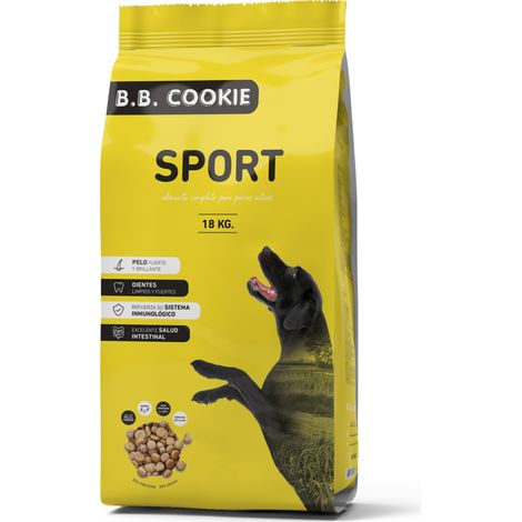B.B. COOKIE SPORT per cani attivi fino a 18 kg