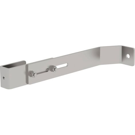 MUNK Wandhalter für Schachtleitern verstellbar 280-330mm Edelstahl für GFK-Leiter 1 Stück