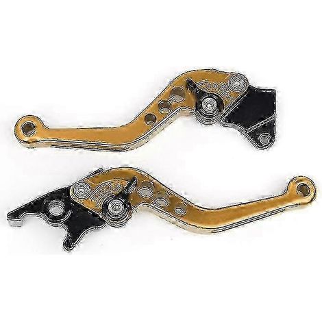 Leviers de frein et d'embrayage longs uniques pour motos Honda Grom MSX125 VTX1300 NC700 S/X (GD) (1/5)