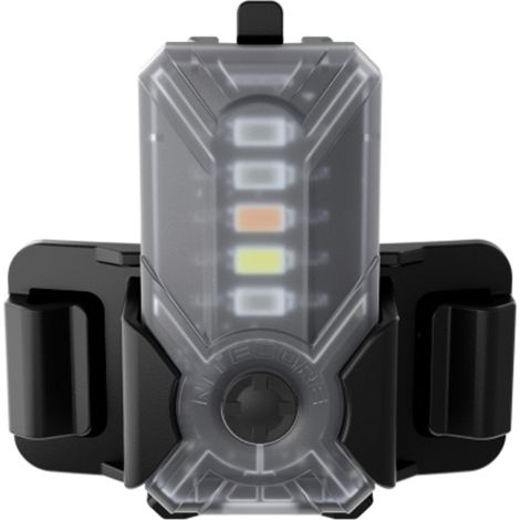 NiteCore NC-NU07LE NU07 Mobile Kleinleuchte   LED Schwarz, Transparent