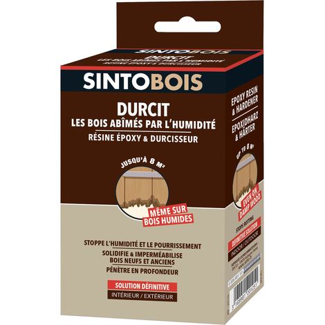 Durcit les bois abimés par l'humidité 250g SINTO
