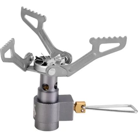 Réchaud de camping ultra-léger en alliage de titane BRS-3000T, réchaud à gaz portable pour la cuisson en extérieur (1/4)