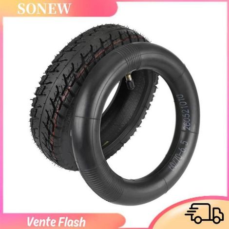 Chambre A Air - 60/70-6 5 - Pour Scooter Électrique 10 Pouces - Noir - 1 Pièce (1/5)