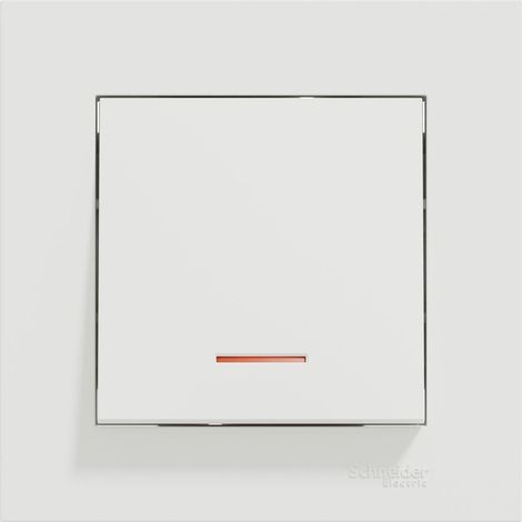Conjunto de pulsadores iluminados Miluz, SCHNEIDER ELECTRIC, blanco SCHNEIDER ELECTRIC (1/5)