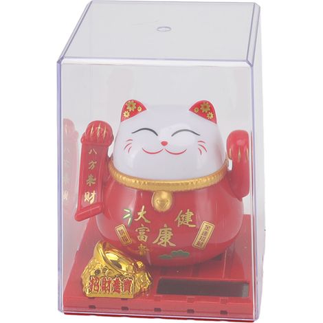 porte bonheur solaire rouge (1/5)