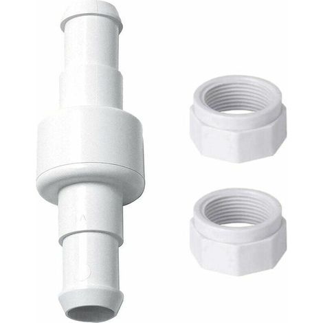 Connexion avec le nettoyeur de piscine Polaris 280, 380, 180 tuyau pivotant D20 et écrou de tuyau D15 et connecteur de tuyau pivotant