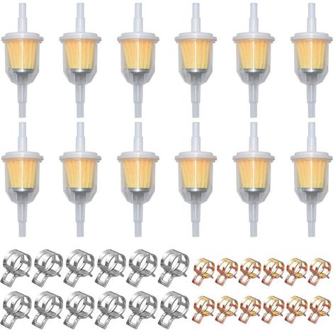 12-teiliges Inline-Benzinfilterset, 1/4" x 5/16" (1/5)