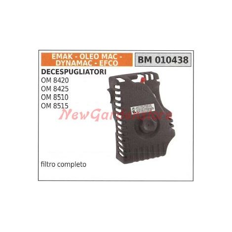 Filtre à air EMAK débroussailleuse OM 8420 8425 8510 8515 010438