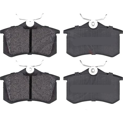 KIT PASTIGLIE FRENO POSTERIORI compatibile con RENAULT MODUS / GRAND MODUS (F/JP0) / PASTIGLIE FRENANTI AUTO OEM P 68 024, / SOSTITUZIONE DIRETTA / BASSA POLVERE / SILENZIOSO