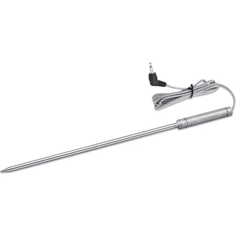 Sonde De Remplacement - 1 Pièce - Acier Inoxydable - Mesure Température Alimentaire - Pour ThermoPro TP04 TP17 TP20 - 21,6cm (1/4)