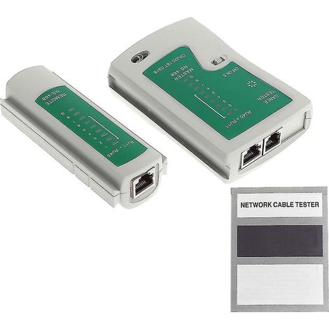 Testeur de câbles réseau RJ45 RJ11 RJ12 Cat5 UTP - Détecteur/Traqueur