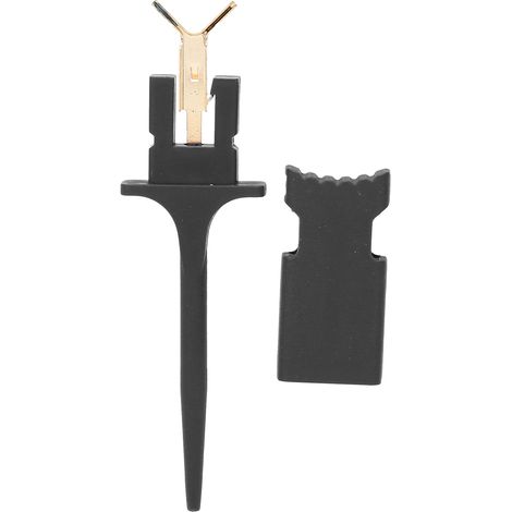 Testhaken Mini IC-Testklemme PA für Elektronik-Experimente, Reparatur und Wartung, Schwarz (1/5)