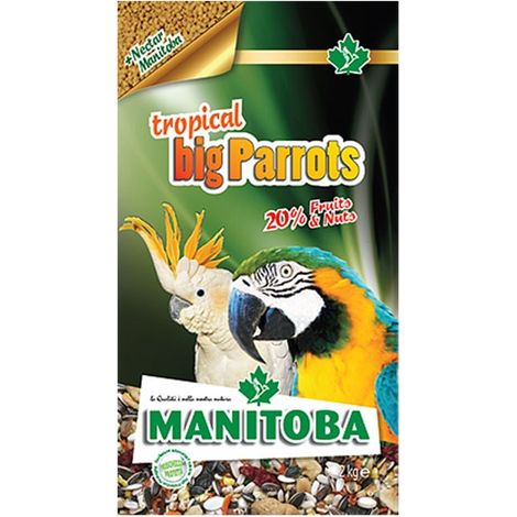 Tropical Big Parrots Manitoba - 2 kg
