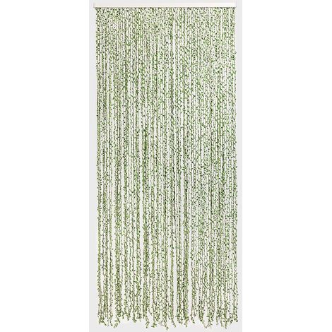 Cortina de puerta Samana trenza de papel 90x200cm - Mora (1/3)
