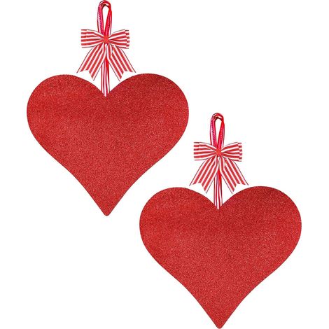 Coeur Décoratif - Panneau En Bois Pour Décoration De Saint-Valentin - Idéal Pour Mur Cuisine Salle De Bain Porche - 2 Pièces (1/5)
