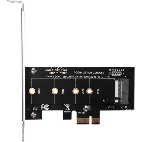 Carte d'extension PCIe vers M.2, adaptateur PCI Express 3.0 x1 (1/5)