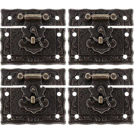 4 Stück Retro-Boxverschlüsse