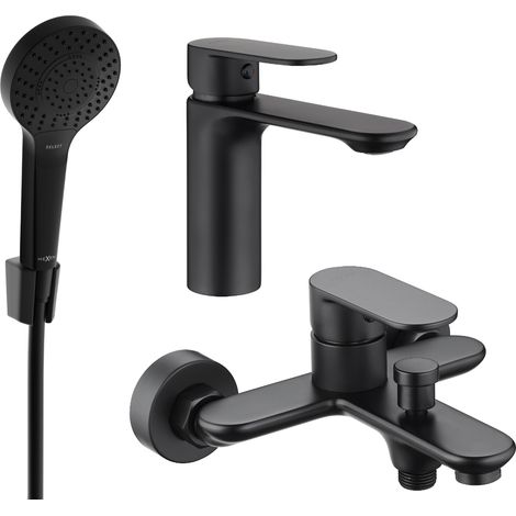 Mexen Milo R05 ensemble bain, noir - 71303R05-70 (1/4)