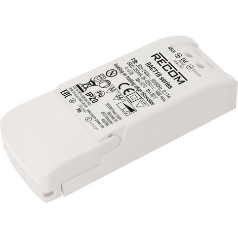 RECOM  LED-Treiber   18 W 350 mA 26 - 52 V/DC  1 St.