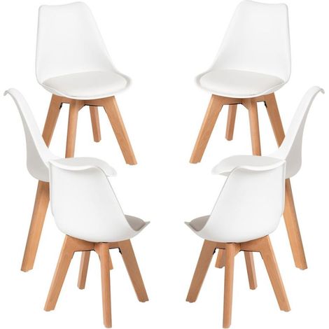 Ofertas Límite - Pack 6 Sillas Synk Kid (Infantil) - Blanco (1/5)
