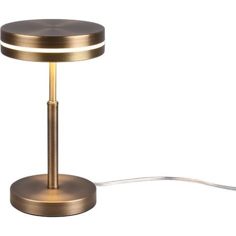 Lampe Moderne Table De Chevet Disco Led Laiton Vieilli Franklin Trio Lighting (1/4)