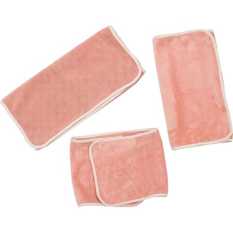 Ensemble de Serviettes de Beauté Incluant Turban et Serviette de Poitrine en Fibres Ultra-Fines Facile à Sécher Nettoyer pour Spa pour Salon de Beauté (1/5)