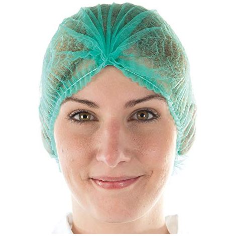 HYGOBASE ECO BONNET EN POLYPROPYLÈNE AVEC ÉLASTIQUE VERT FRANZ MENSCH 121079