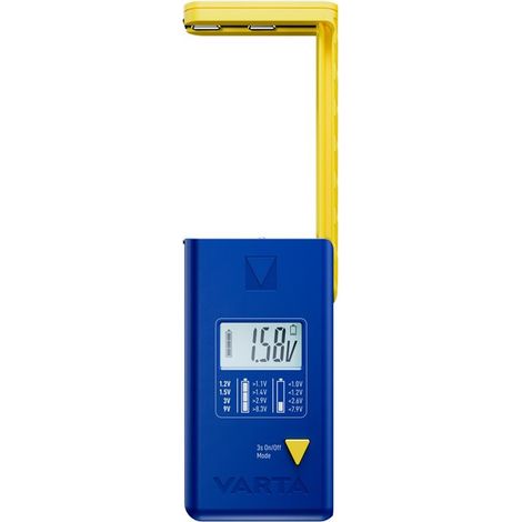 Testeur de batterie Varta compact fiable précis