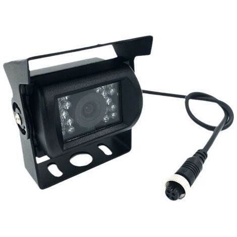 IP68 waterproof reversing camera with night vision – 4 pin connector – 120° viewing angle – 800TVL resolution for vehicles – 9-24V (1/5)