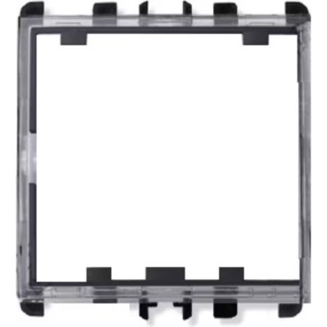Placa de identificación luminosa urmet lybra blanco - 27128/2