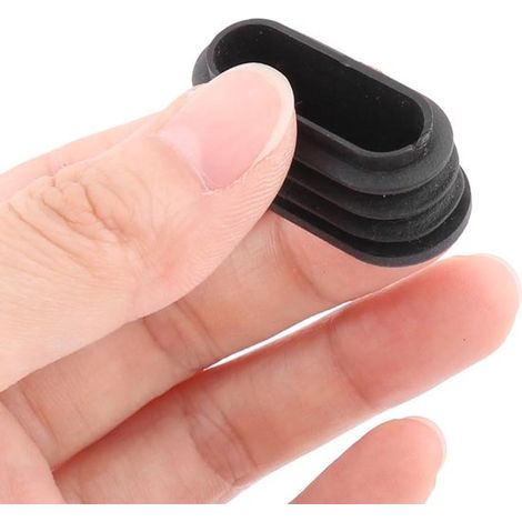 Tapones de plástico para extremos de tubos, tapones de 30 x 15 mm, 10 unidades por paquete (1/2)