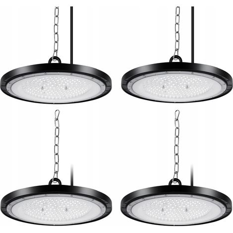 Lampada industriale a LED UFO 200W 20000LM 6500K IP65 a ultrasuoni (1/5)