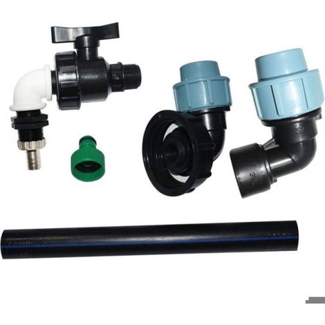 Adaptateur IBC S60x6 - Robinet Laiton 3/4 Pouces - Pour Réservoirs IBC - Connecteur Tuyau - 1 Pièce (1/5)
