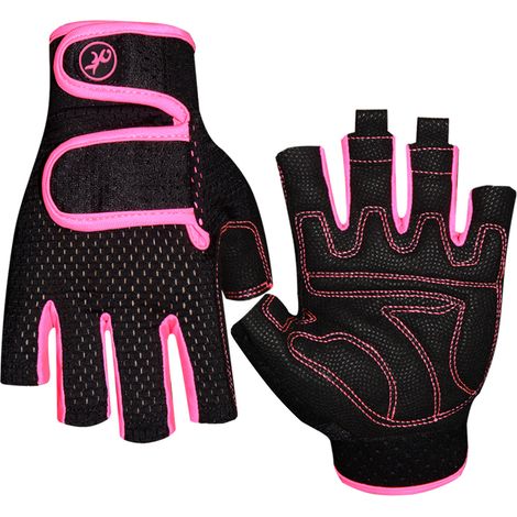 (L) Gewichtheberhandschuhe, Handschuhe für Fitnessstudio, Gymnastik, Radfahren, Gewichtheben, Training, Sporttrainingshandschuhe für Damen und Herren (1/4)