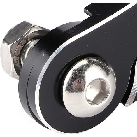 Motorrad-Modifikationshalterung, neues Modell 2020, 39-41 mm, Halterung für Vorderradgabelscheinwerfer, Blinkerhalterung, passend für Honda, Yamaha, Kawasaki, Indian usw., schwarz. (1/5)
