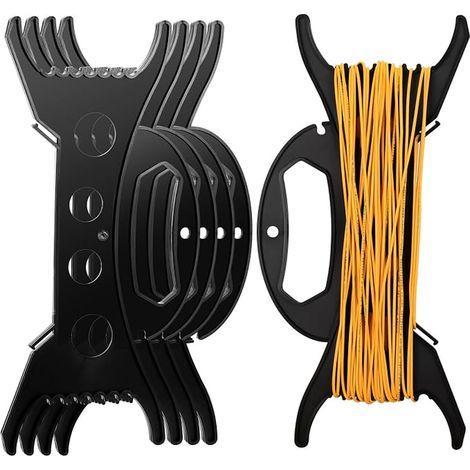 Black Cable Winders, Wire Organizer and Garlands (1/5)