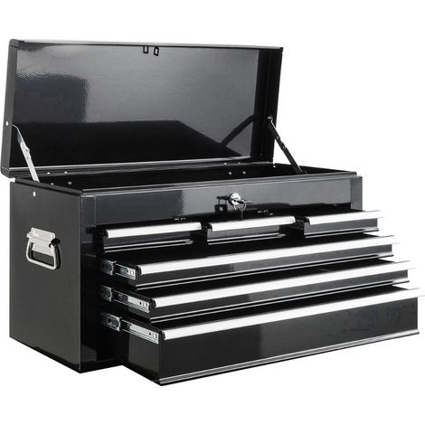 Caja de Herramientas tipo COFRE Con 6 Cajones y 1 Compartimento, 602 x 255 x 337 mm. (1/3)
