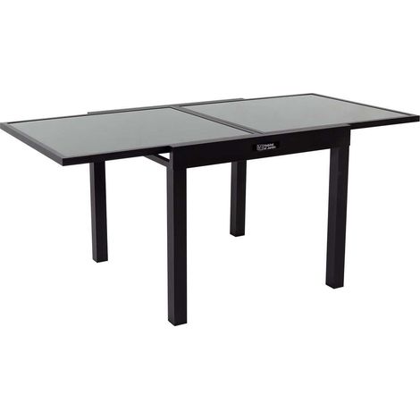 Ausziehbarer Aluminium-Gartentisch Porto 8 - Phoenix - Schwarz (1/3)
