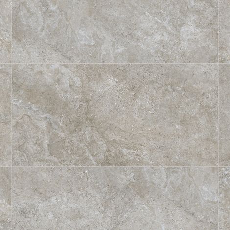 Carrelage effet Travertin Gris Marron 120x60x0,9 cm In&Out Castorel - Sol et mur intérieur et Sol extérieur (vendu par carton de 1,44 m²) - RO'MA CARRELAGE (1/3)