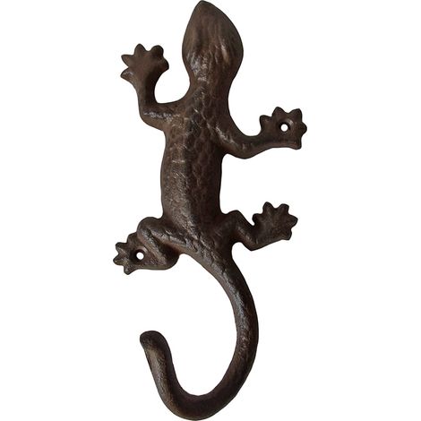 Salamandre déco fonte 18x9x4cm (1/3)
